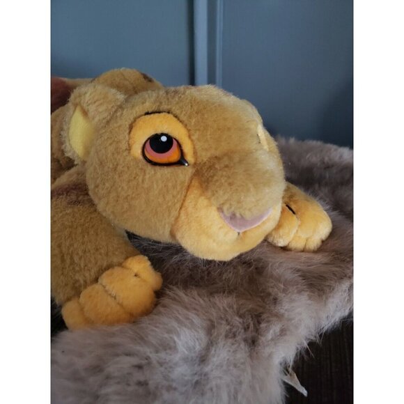 Disney Store‎ Plush Crouching Simba Cub The Lion King Stuffed Toy Animal - Picture 2 of 6